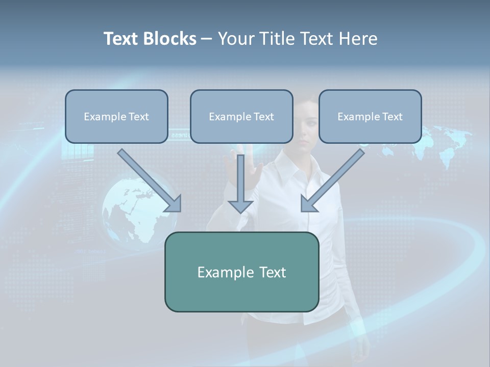 Code World Beautiful PowerPoint Template