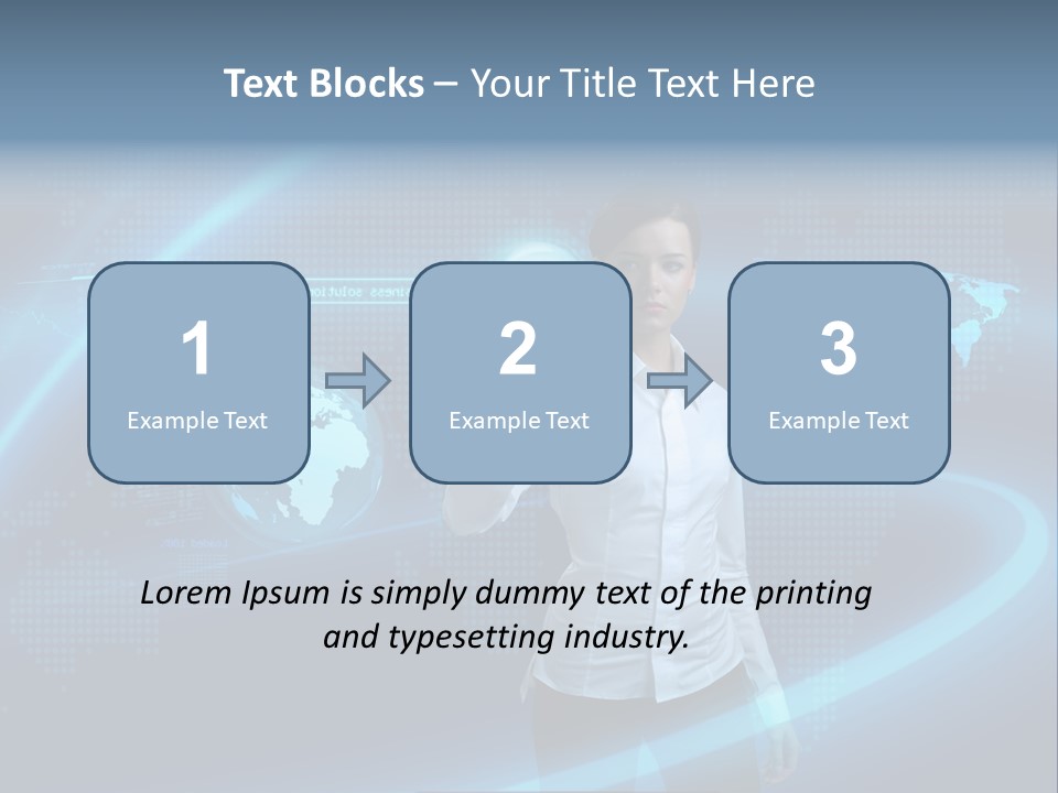 Code World Beautiful PowerPoint Template