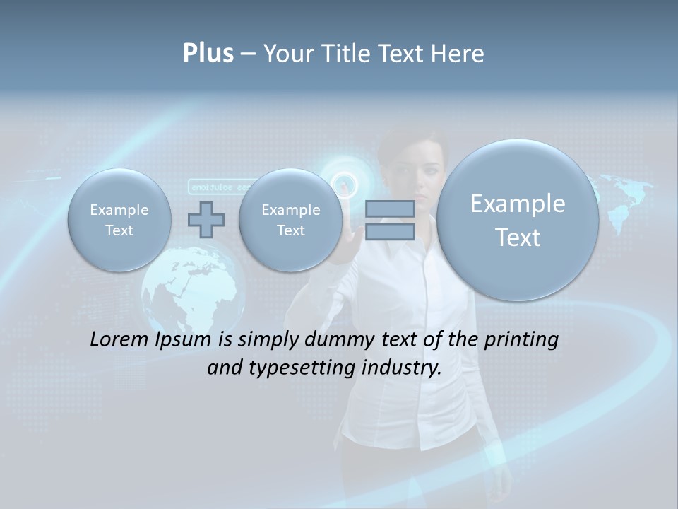 Code World Beautiful PowerPoint Template