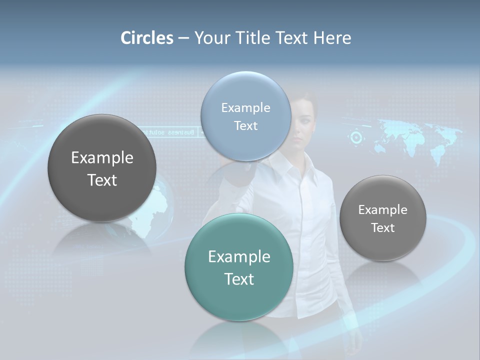 Code World Beautiful PowerPoint Template