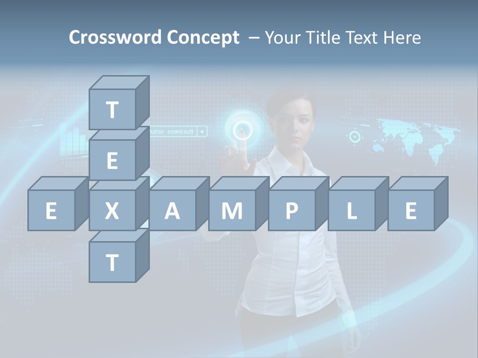 Code World Beautiful PowerPoint Template