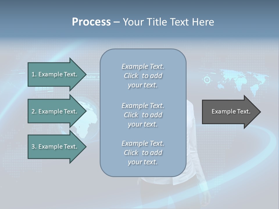 Code World Beautiful PowerPoint Template