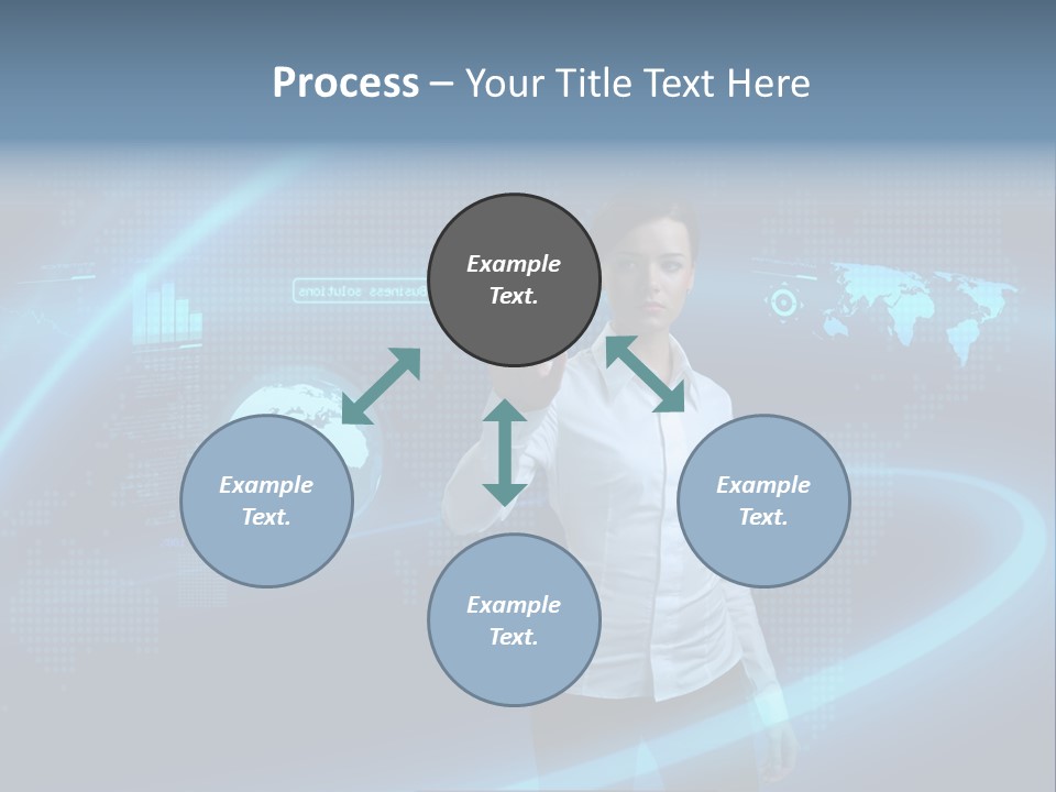 Code World Beautiful PowerPoint Template