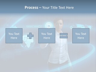 Code World Beautiful PowerPoint Template