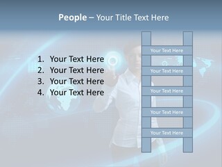 Code World Beautiful PowerPoint Template