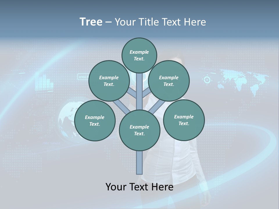 Code World Beautiful PowerPoint Template