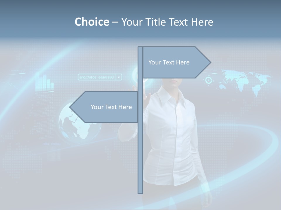 Code World Beautiful PowerPoint Template