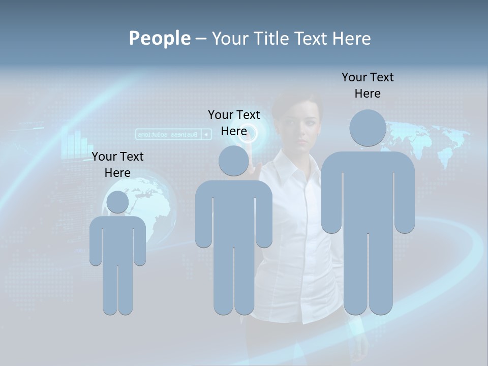 Code World Beautiful PowerPoint Template