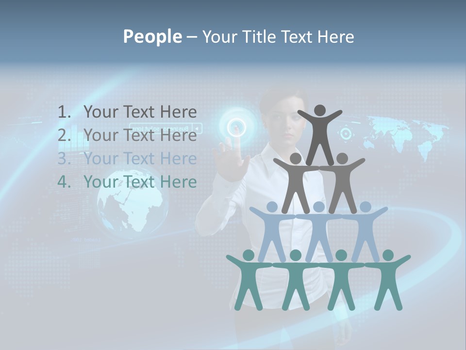 Code World Beautiful PowerPoint Template