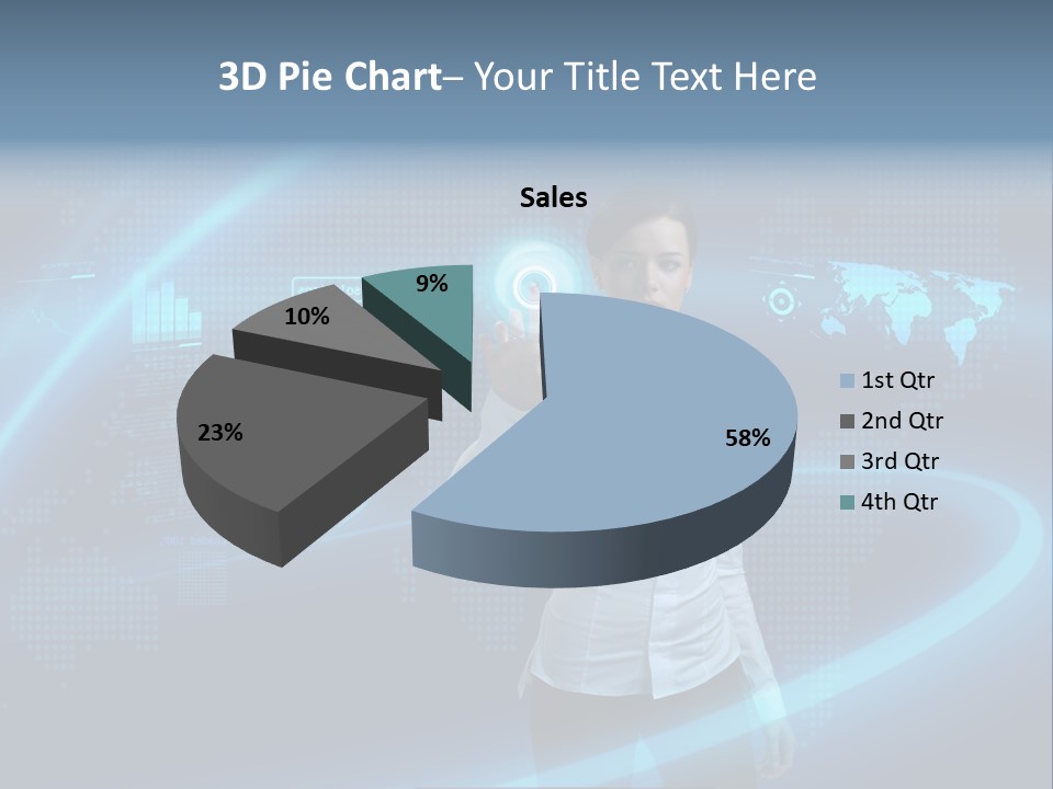 Code World Beautiful PowerPoint Template
