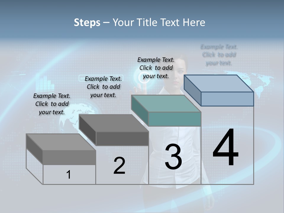 Code World Beautiful PowerPoint Template