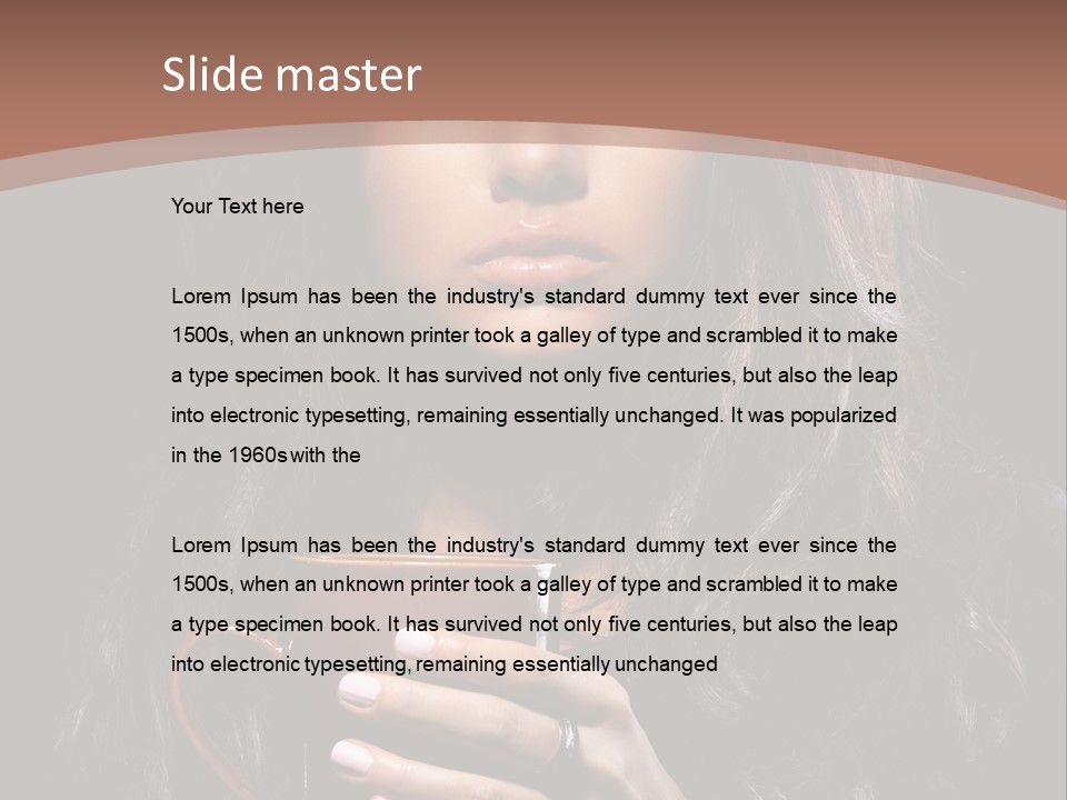 Healthy Person Happiness PowerPoint Template