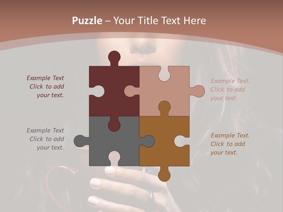 Healthy Person Happiness PowerPoint Template