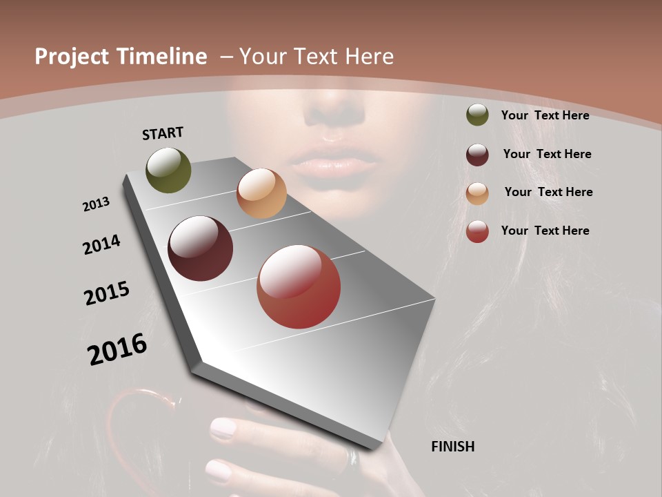 Healthy Person Happiness PowerPoint Template