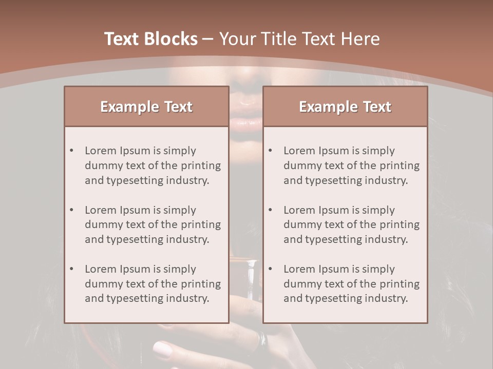 Healthy Person Happiness PowerPoint Template