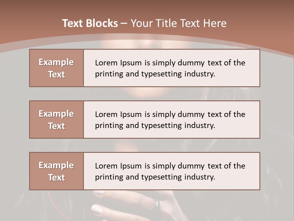 Healthy Person Happiness PowerPoint Template