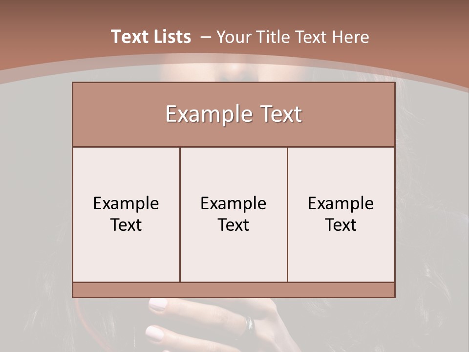 Healthy Person Happiness PowerPoint Template