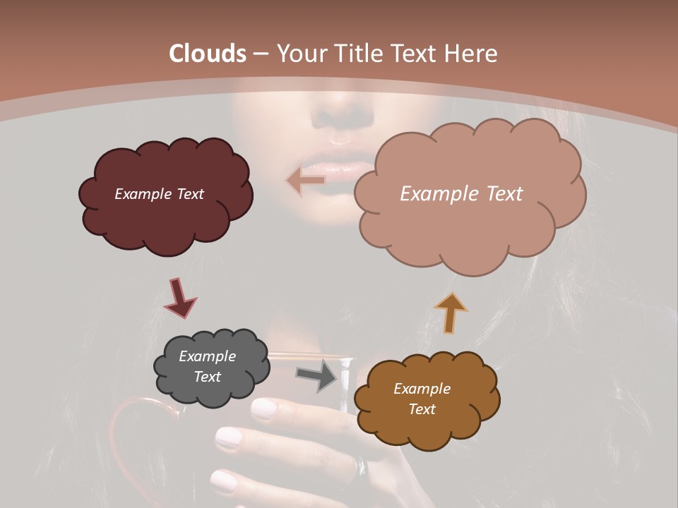 Healthy Person Happiness PowerPoint Template