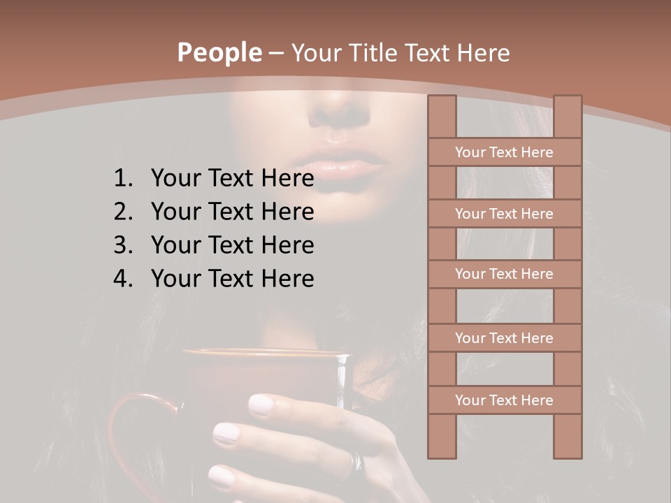 Healthy Person Happiness PowerPoint Template