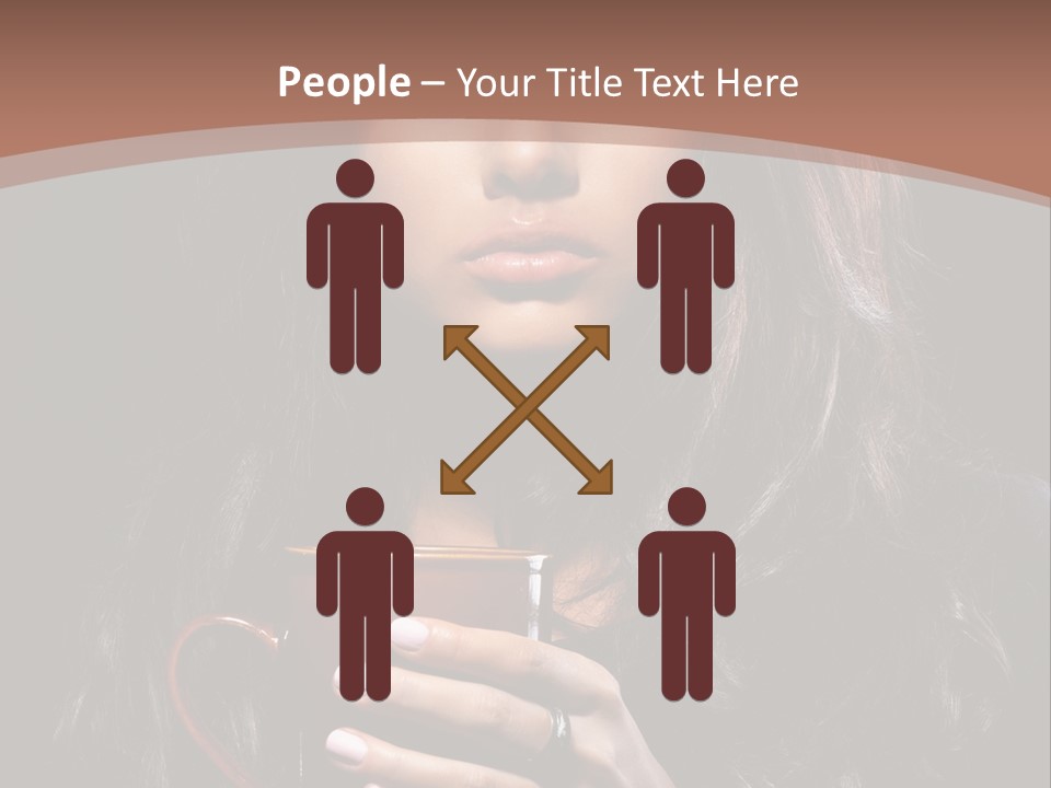 Healthy Person Happiness PowerPoint Template