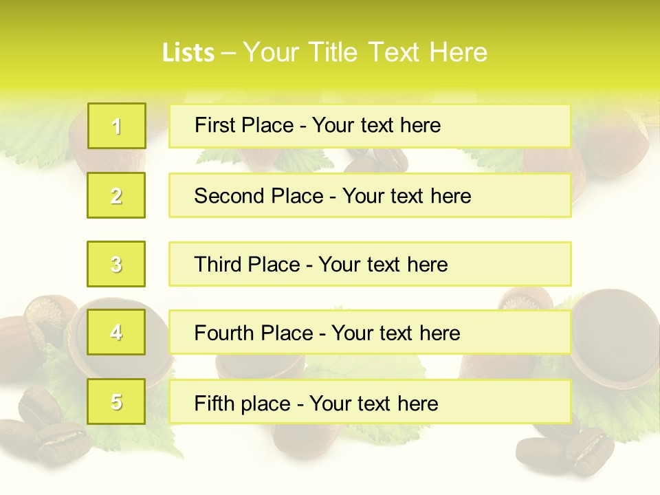 Fruit Seasonal Healthy PowerPoint Template