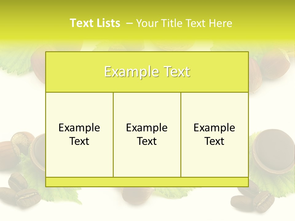 Fruit Seasonal Healthy PowerPoint Template