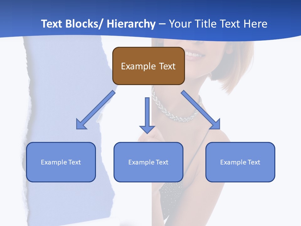 Torn Advertise Paper PowerPoint Template