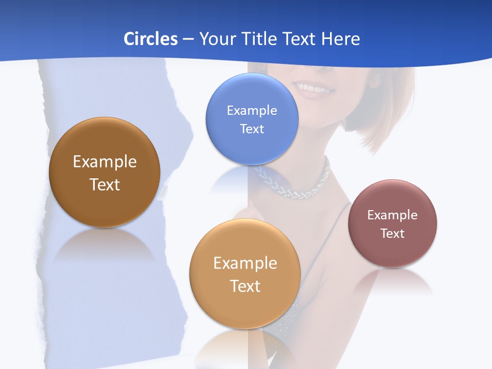 Torn Advertise Paper PowerPoint Template