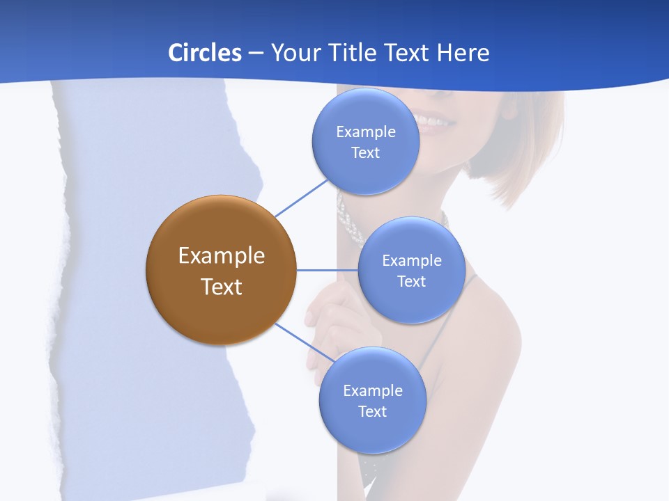 Torn Advertise Paper PowerPoint Template