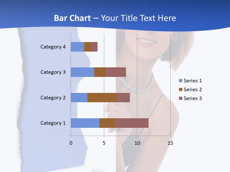 Torn Advertise Paper PowerPoint Template