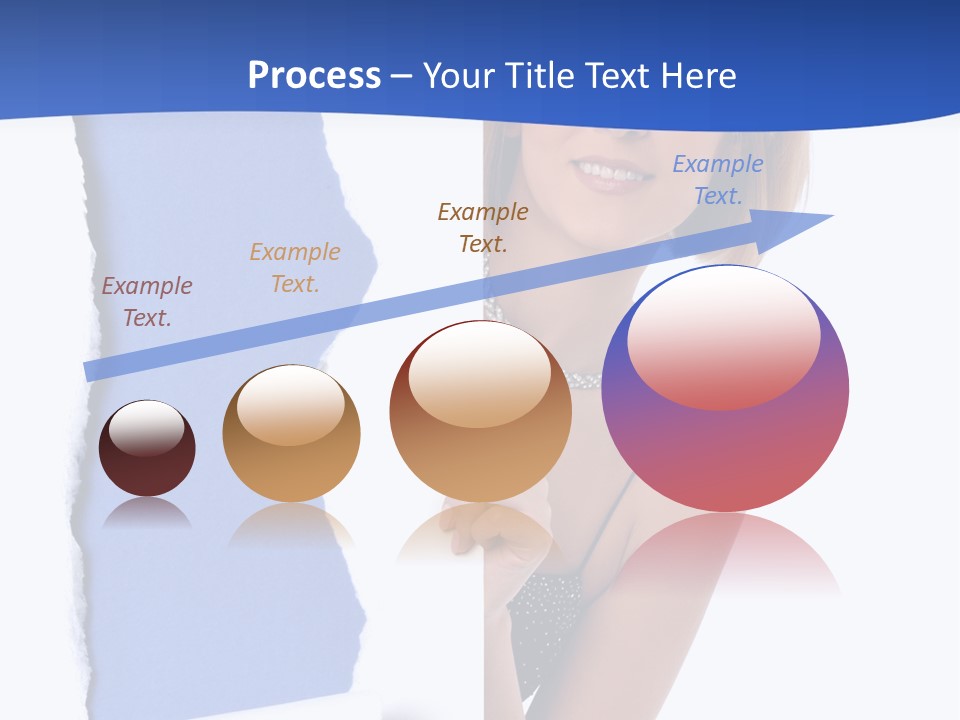 Torn Advertise Paper PowerPoint Template