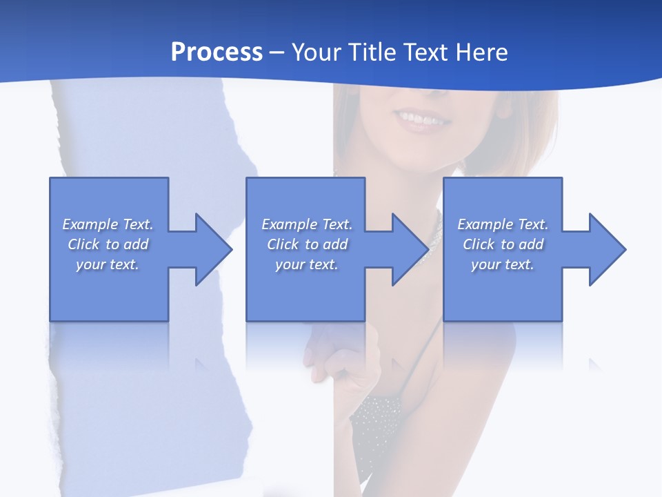 Torn Advertise Paper PowerPoint Template