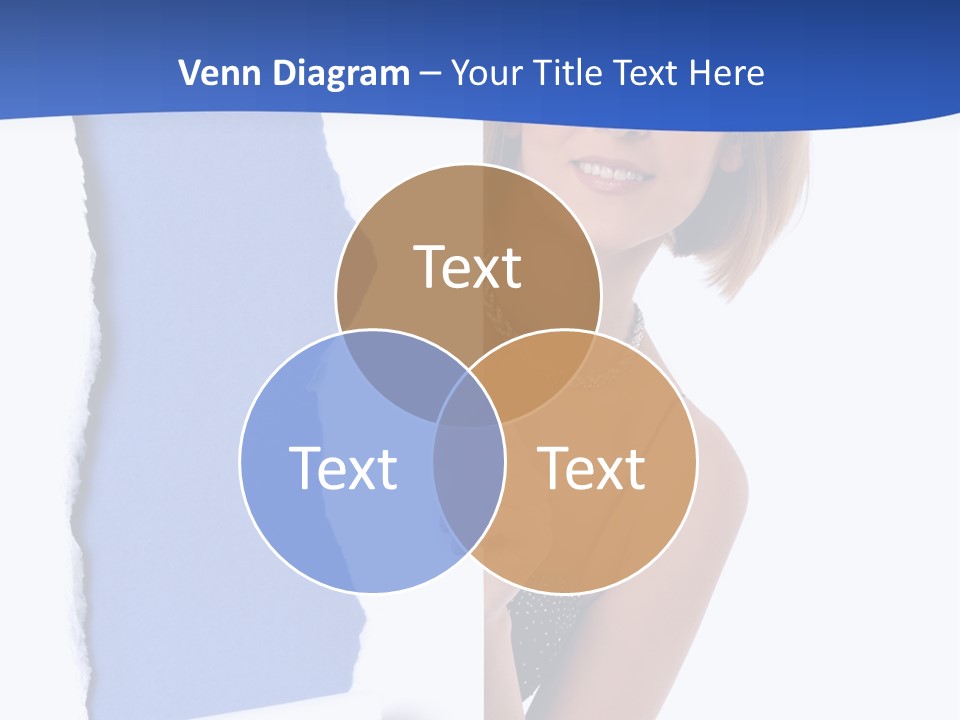 Torn Advertise Paper PowerPoint Template