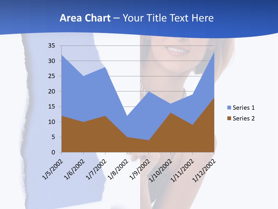Torn Advertise Paper PowerPoint Template