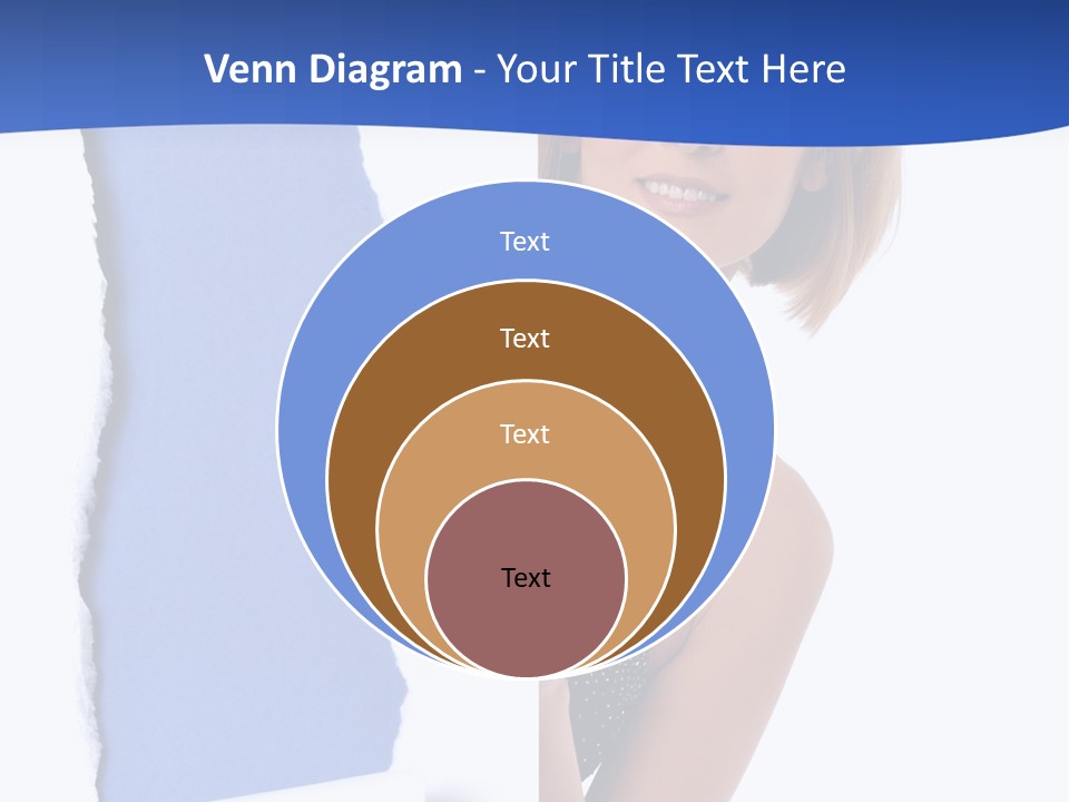 Torn Advertise Paper PowerPoint Template