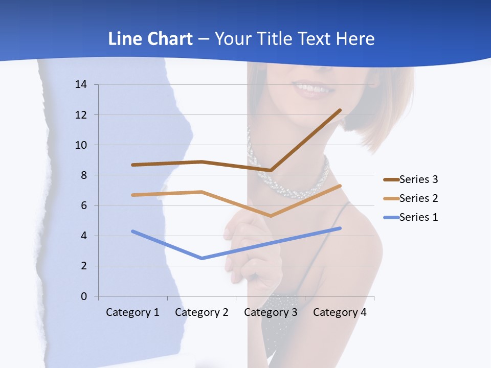 Torn Advertise Paper PowerPoint Template