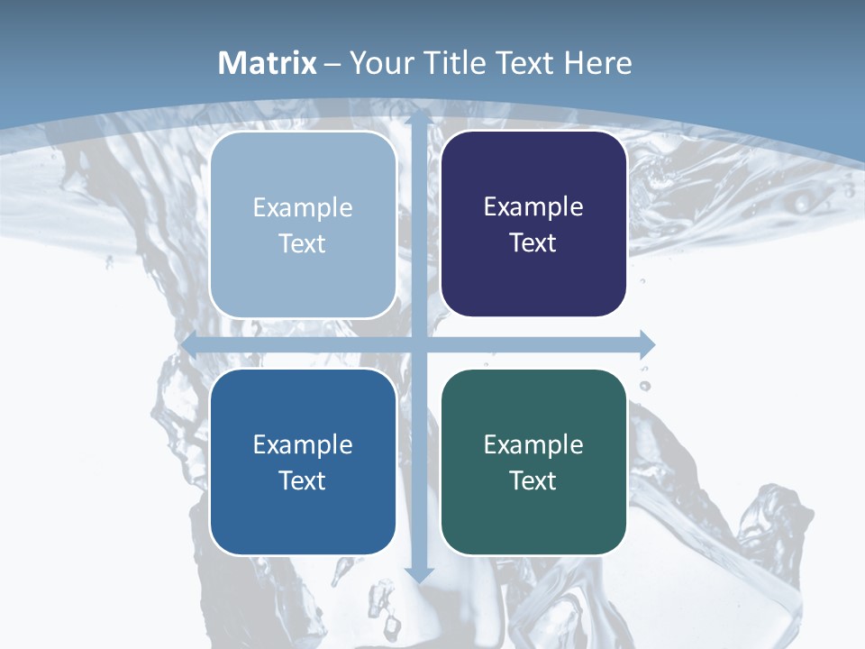 Bar Cube Backdrop PowerPoint Template