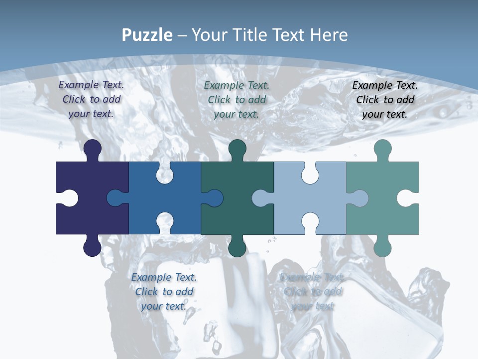 Bar Cube Backdrop PowerPoint Template