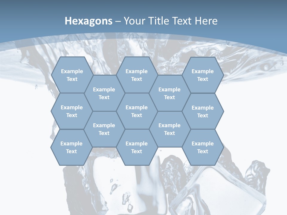 Bar Cube Backdrop PowerPoint Template