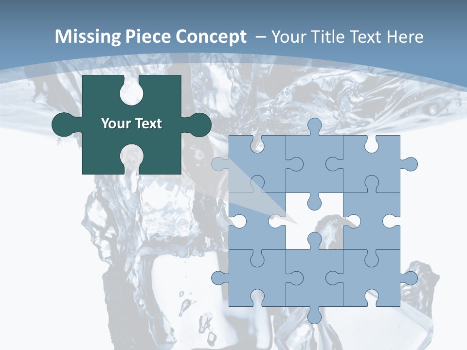 Bar Cube Backdrop PowerPoint Template