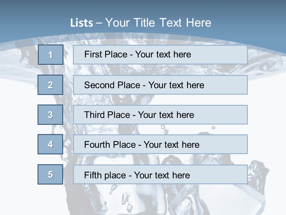 Bar Cube Backdrop PowerPoint Template