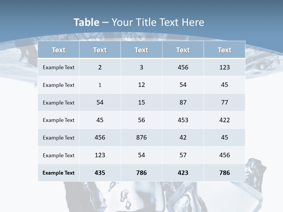 Bar Cube Backdrop PowerPoint Template