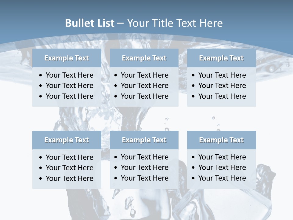 Bar Cube Backdrop PowerPoint Template