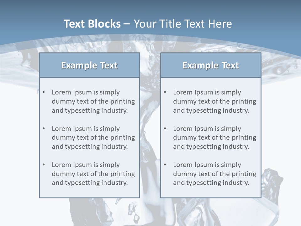 Bar Cube Backdrop PowerPoint Template