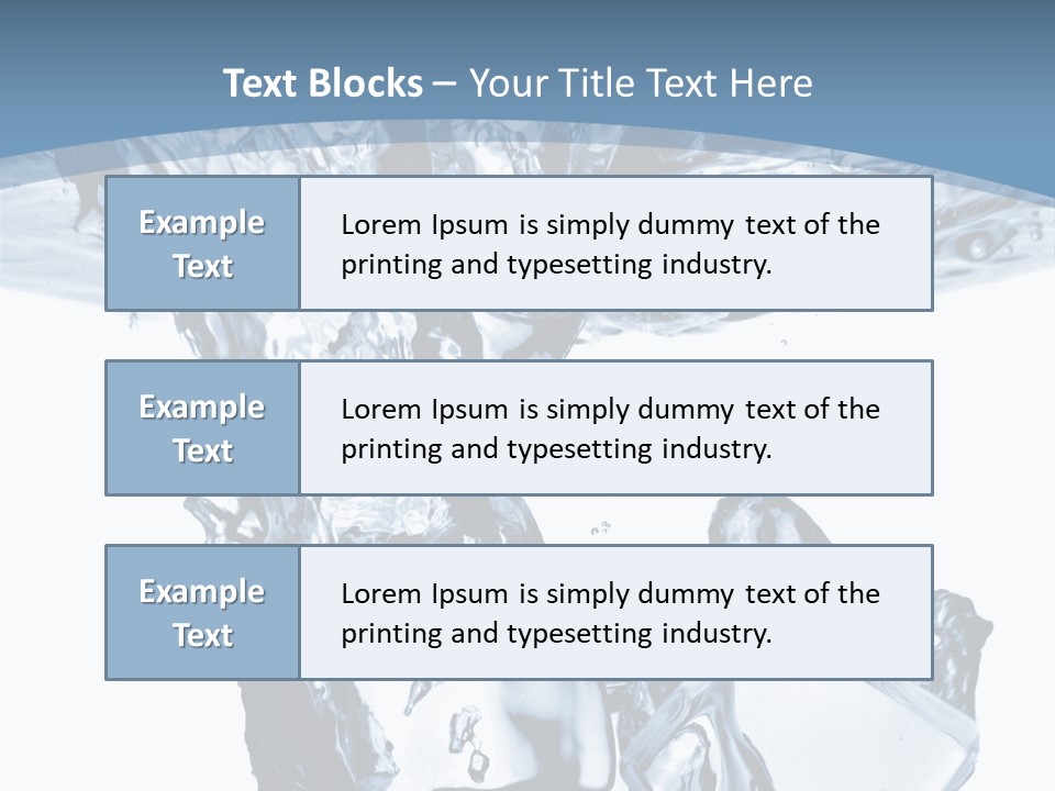 Bar Cube Backdrop PowerPoint Template
