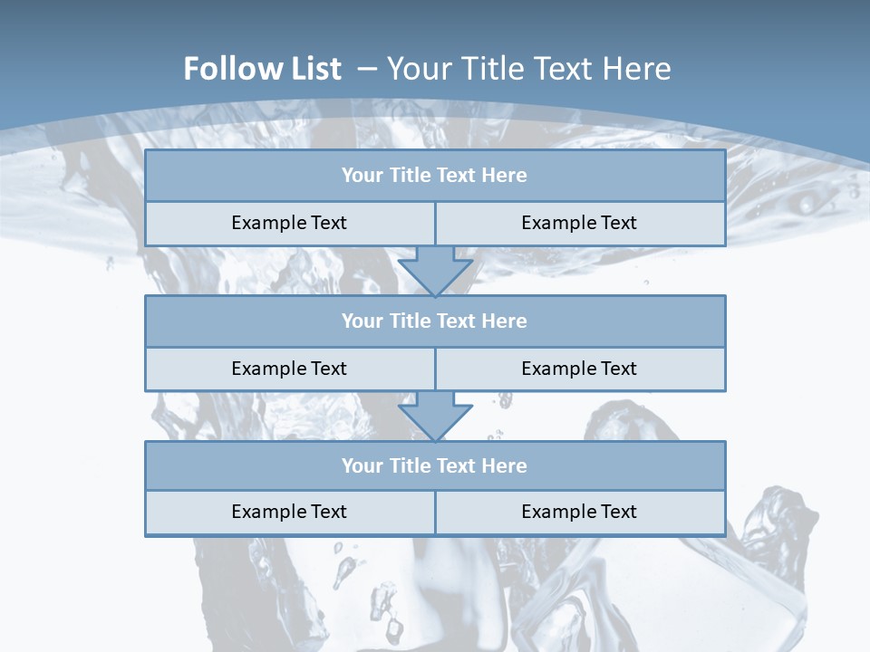 Bar Cube Backdrop PowerPoint Template
