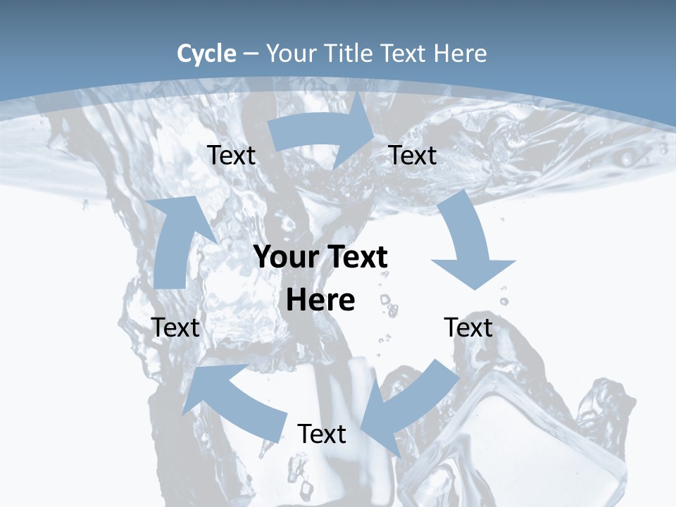 Bar Cube Backdrop PowerPoint Template