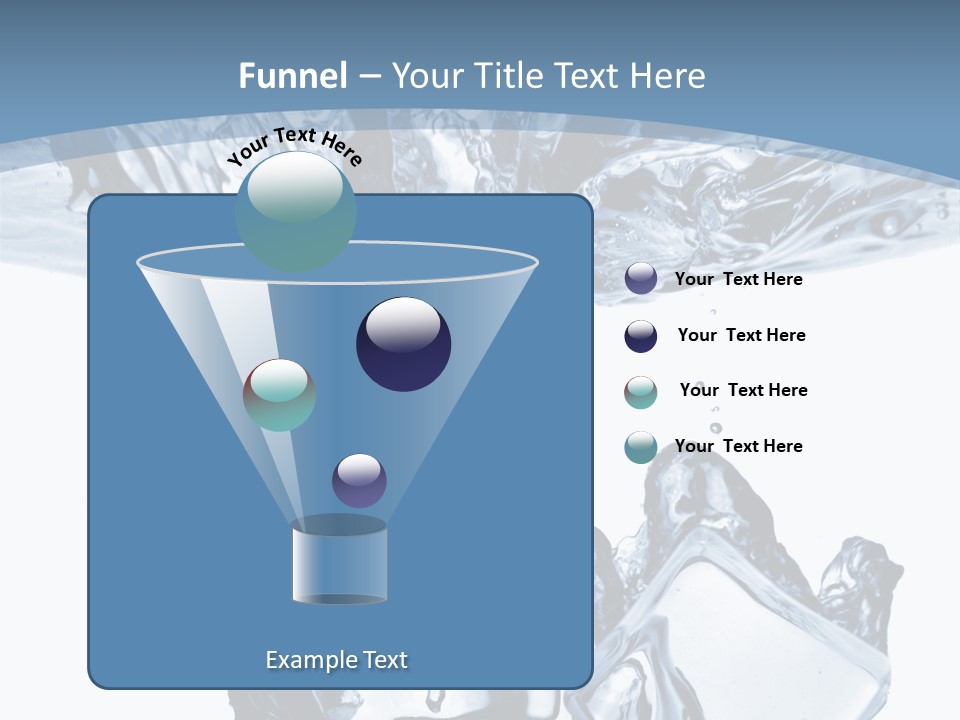 Bar Cube Backdrop PowerPoint Template