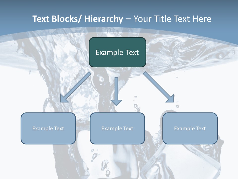 Bar Cube Backdrop PowerPoint Template
