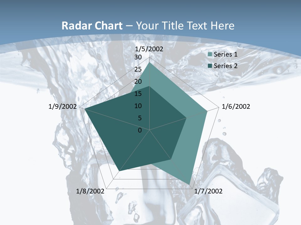 Bar Cube Backdrop PowerPoint Template